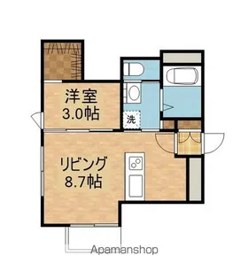 アーバンブランチ南笹口【3階】の間取り
