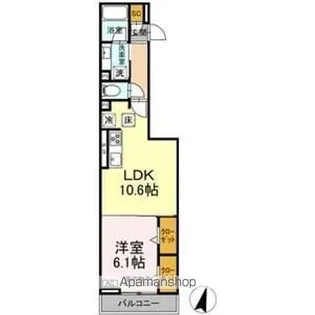 Unora【1階】の間取り