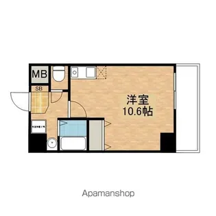 ミラージュ大津京(増築)【309号室】の間取り