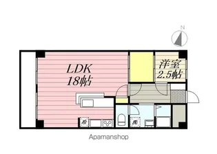 住吉カトレアマンション【328号室】の間取り