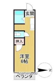 ヴィラ210【102号室】の間取り