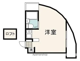 アーバンスペース小鹿【301号室】の間取り
