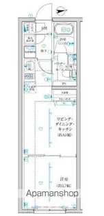 TRADIS西池袋【1階】の間取り