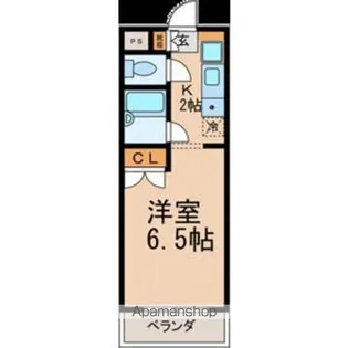 東山ビレッジ【627号室】の間取り