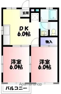 ブルースカイ湘南【1階】の間取り