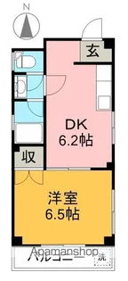 松村コーポ【3階】の間取り