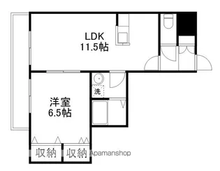 レジデンス吉祥寺北町【202号室】の間取り