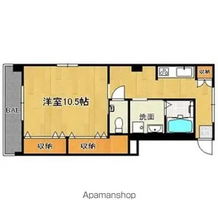 長谷川ビル【3階】の間取り