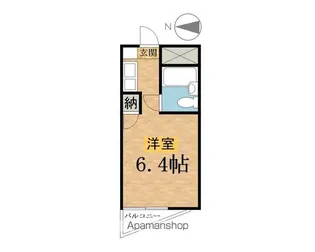 トレンタハウス八王子【2階】の間取り