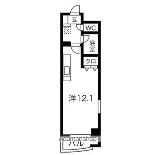 ラ・プリミエール【2階】の間取り
