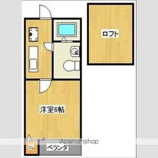 プランドール更屋敷【2階】の間取り