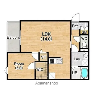 (仮称)ジーメゾン西枇杷島プレフィエ【3階】の間取り