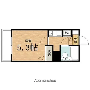 ジョイフル日野第2【1階】の間取り