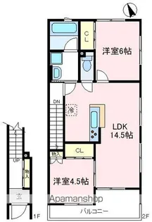 セルパン【2階】の間取り