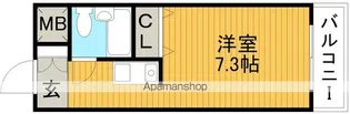 プライム蛍池【2階】の間取り