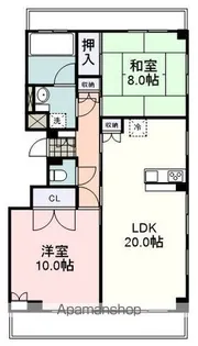アネシス’99【302号室】の間取り