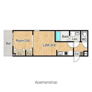 (仮称)ジーメゾン鎌ヶ谷くぬぎ山【1階】の間取り