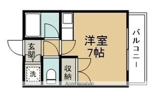 リエス小田原【1階】の間取り