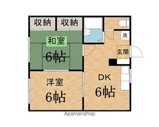 エステートロイヤル【3階】の間取り