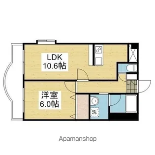 リコア樽味【501.号室】の間取り
