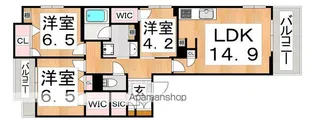 グランノーブル【2階】の間取り