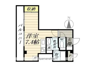 神奈川県横浜市保土ケ谷区岩井町【マンション】の間取り