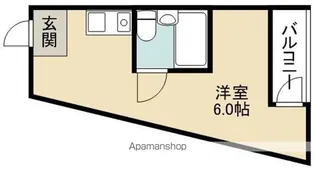 エクセレントプラザ【304号室】の間取り