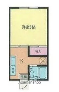 ベルエアー高畠【103号室】の間取り