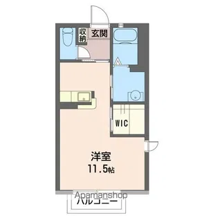 グランパルテールC【2階】の間取り