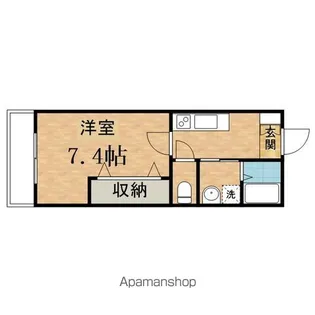 ヒルズフェリーチェ【1階】の間取り