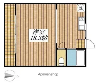 コーポ古沢【1階】の間取り