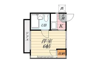 泉町ハイツ【202号室】の間取り