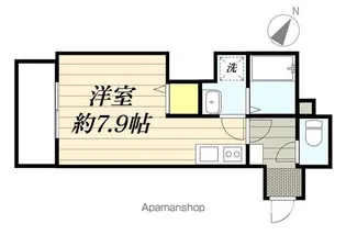 グランベアー二日市【2階】の間取り