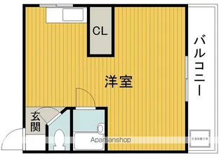 サンハイツ(西町)【2階】の間取り