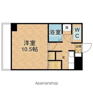 ステュディオ仙台【2階】の間取り
