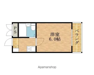 シャルムメゾン千林大宮【603号室号室】の間取り