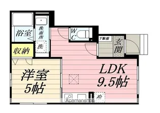 レトアール小山【1階】の間取り