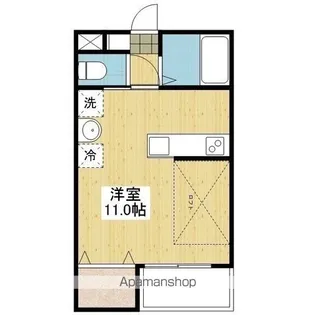 ネスト山越【305号室】の間取り