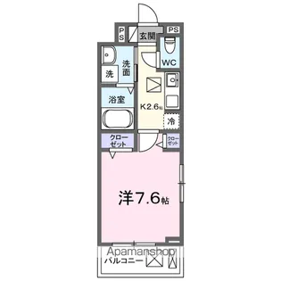 ヒカルサ 小牧田県イースト【1階】の間取り