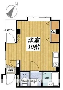 田中ビル【201号室】の間取り