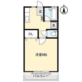 群馬県太田市浜町【アパート】の間取り