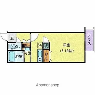 MODULOR白山Ⅱ【1階】の間取り