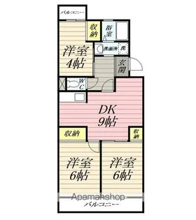 サニーコーポラス【2階】の間取り
