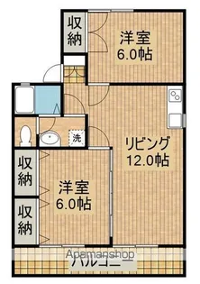 ドレミハウス【102号室】の間取り
