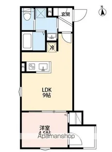 つばめハウス南流山【2階】の間取り