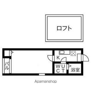 NAPIO上小田井【201号室号室】の間取り