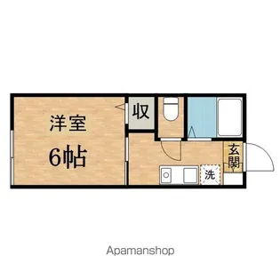 コンフォール【1階】の間取り