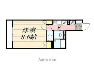 ソレイユ検見川浜【1階】の間取り