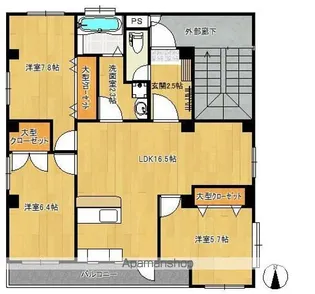 ブリオン関町【2階】の間取り