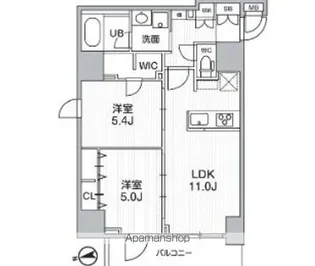 SーRESIDENCE新御徒町CHIARO【6階】の間取り